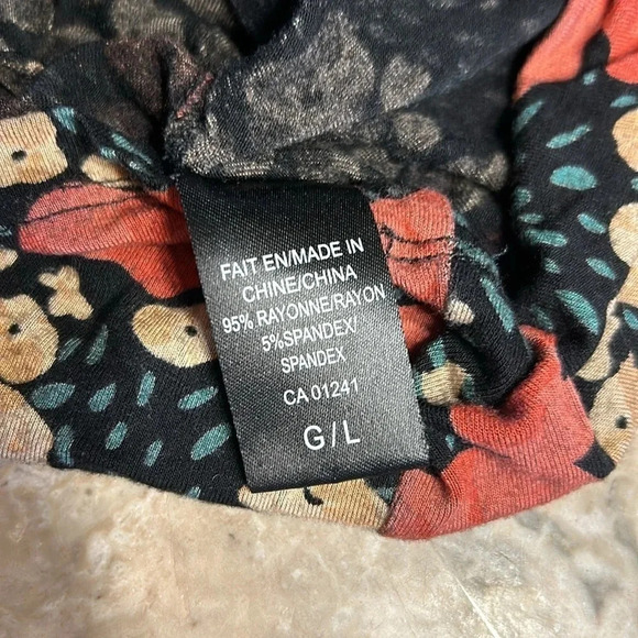 - Twik by Simon ,top,women Large,multicolor,floral,tiered,ruffle,feminine,summer - Picture 8 of 11